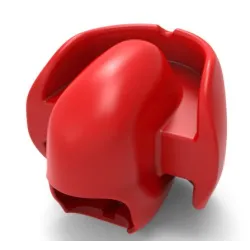 Kinky Puppy Bâillon Tongue Block Rouge